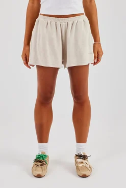 Terry Towelling Short - Beige