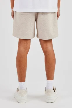 Textured Relaxed Short - Stone