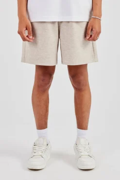 Textured Relaxed Short - Stone