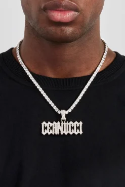Trap Font Pendant - 22mm