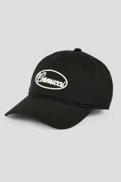 Washed Logo Cap - Washed Black