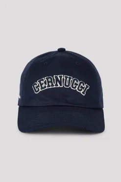 Womens Embroidered Cap - Navy
