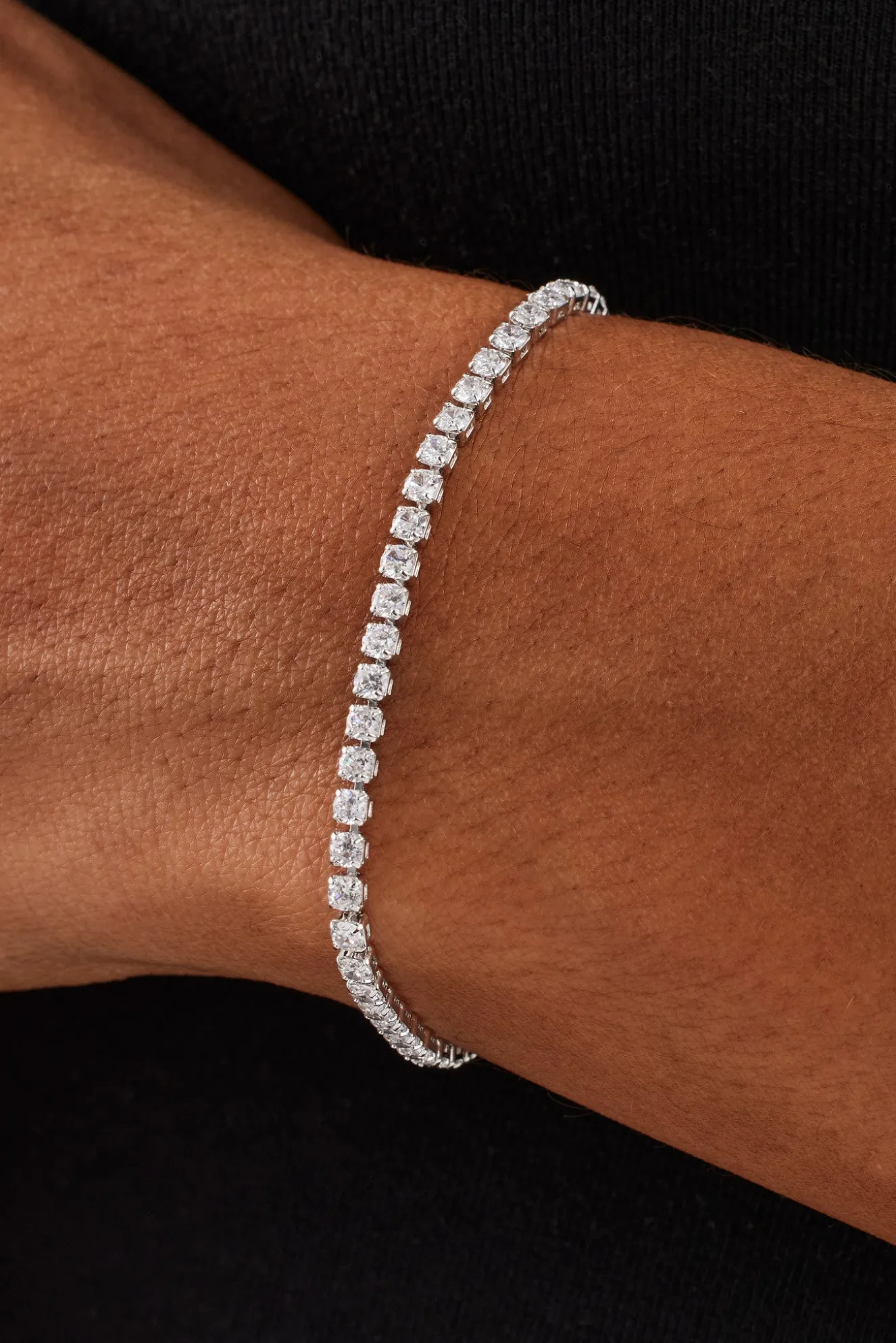 Womens Micro Tennis Bracelet - 2.5mm